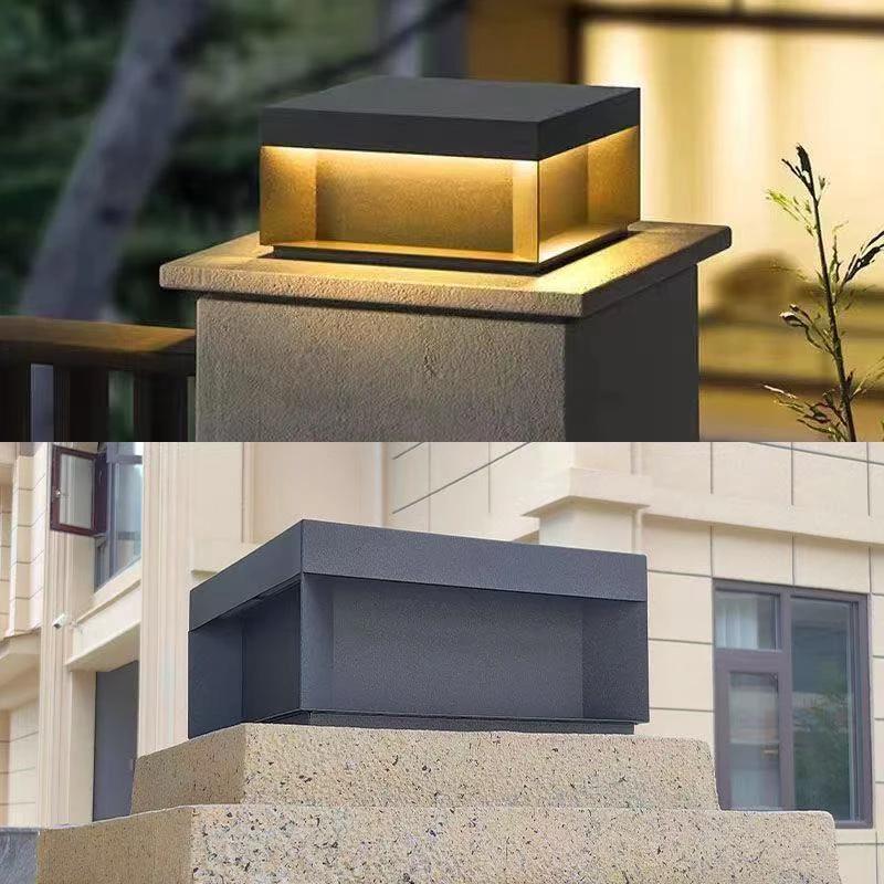 Outdoor Waterproof Garden Light Villa Gate Pillar Decorative Lamp by BowLift
