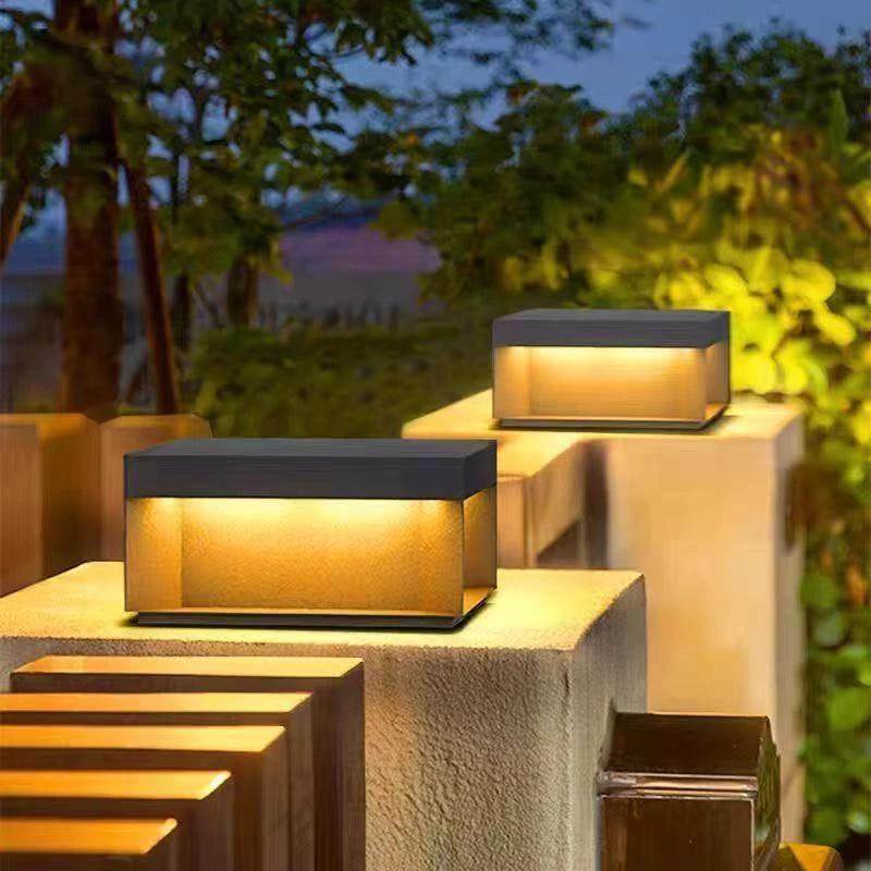 Outdoor Waterproof Garden Light Villa Gate Pillar Decorative Lamp by BowLift