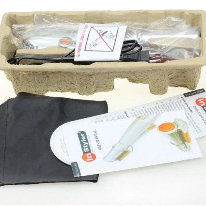 2 in 1 Curling Straightener+Ceramic Glaze/Multi Temp/Anti-Scald by BowLift
