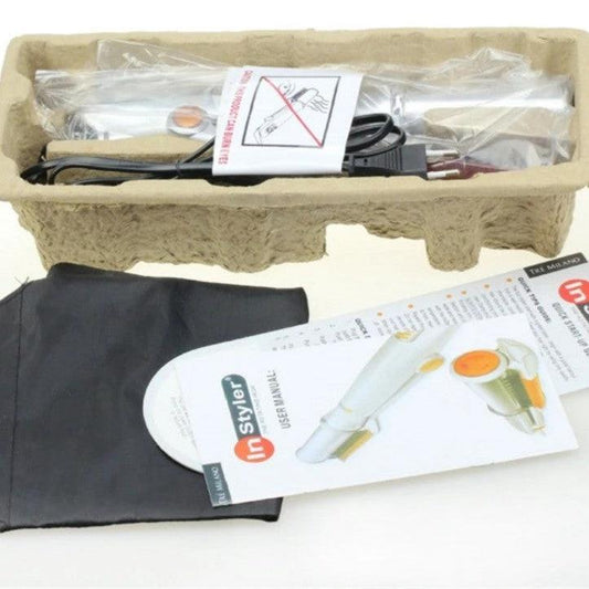 2 in 1 Curling Straightener+Ceramic Glaze/Multi Temp/Anti-Scald by BowLift