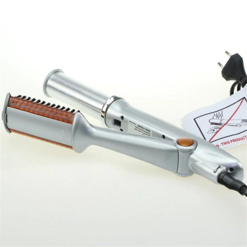 2 in 1 Curling Straightener+Ceramic Glaze/Multi Temp/Anti-Scald by BowLift