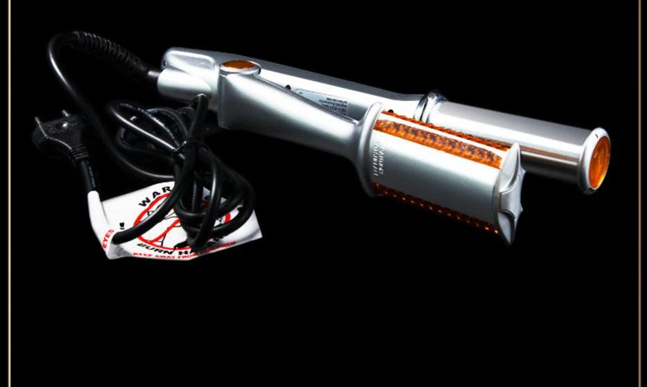 2 in 1 Curling Straightener+Ceramic Glaze/Multi Temp/Anti-Scald by BowLift