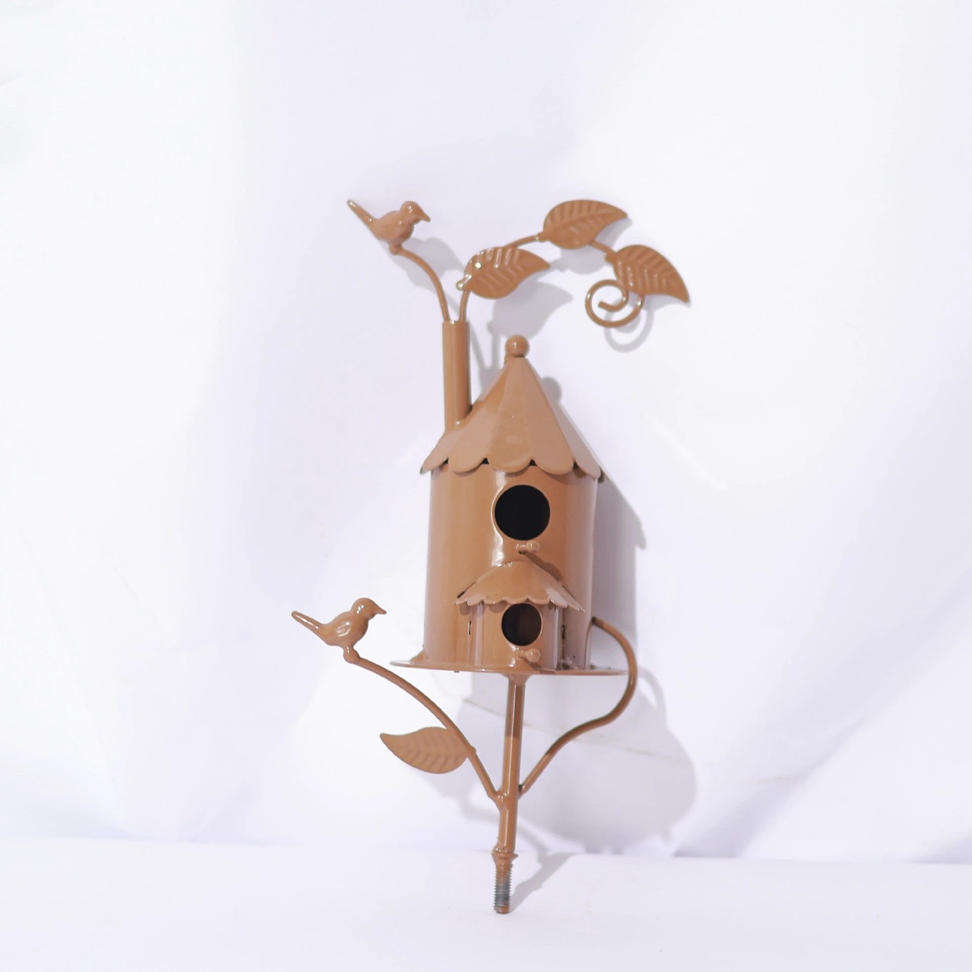 European Metal Bird House+Garden Yard/Craft Decoration by BowLift