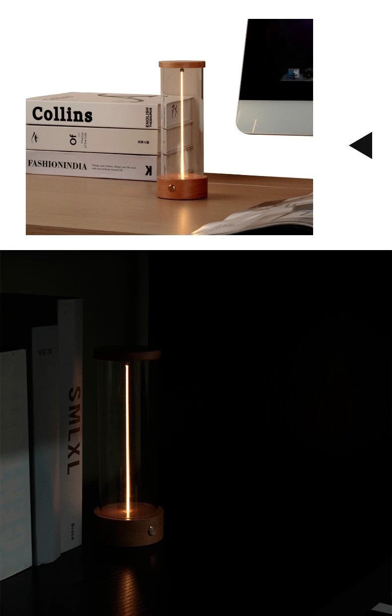 Night Light+Minimalist LED/Rechargeable/Quantum Magnetic/Top Strip by BowLift