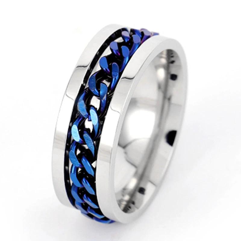 Trendy Rotating Chain Ring by BowLift
