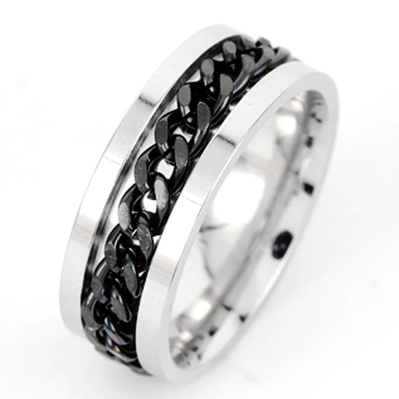 Trendy Rotating Chain Ring by BowLift
