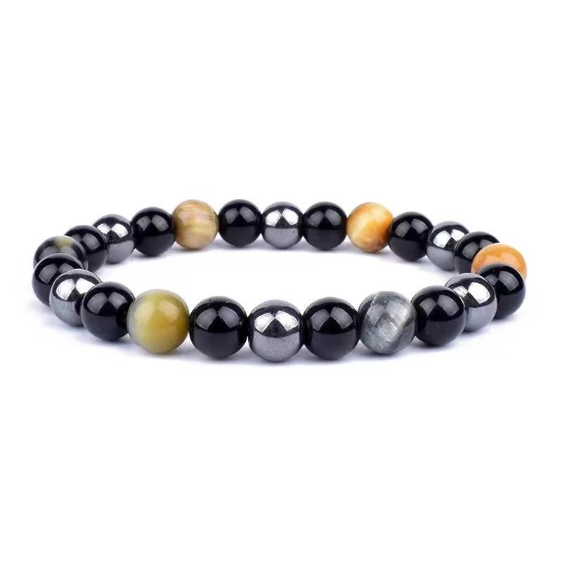 Versatile Natural Stone Bracelet for Home Use, 8mm by BowLift