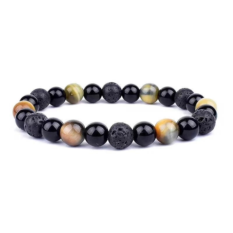 Versatile Natural Stone Bracelet for Home Use, 8mm by BowLift