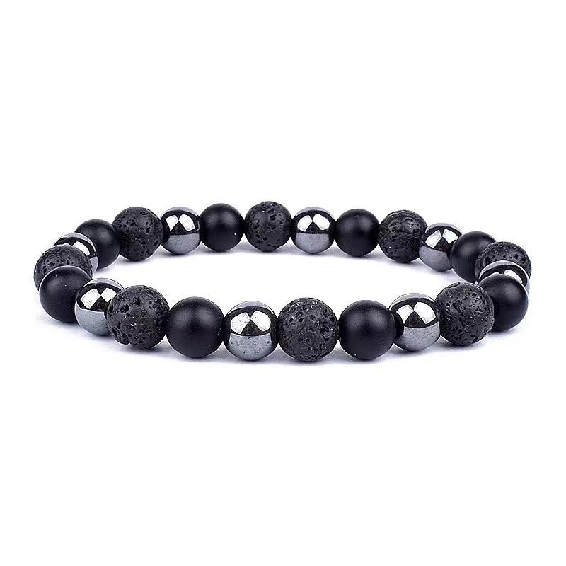 Versatile Natural Stone Bracelet for Home Use, 8mm by BowLift