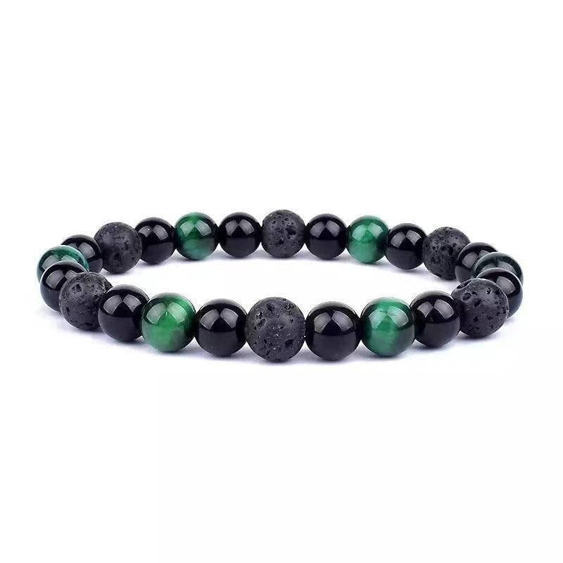 Versatile Natural Stone Bracelet for Home Use, 8mm by BowLift
