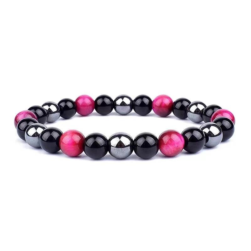 Versatile Natural Stone Bracelet for Home Use, 8mm by BowLift