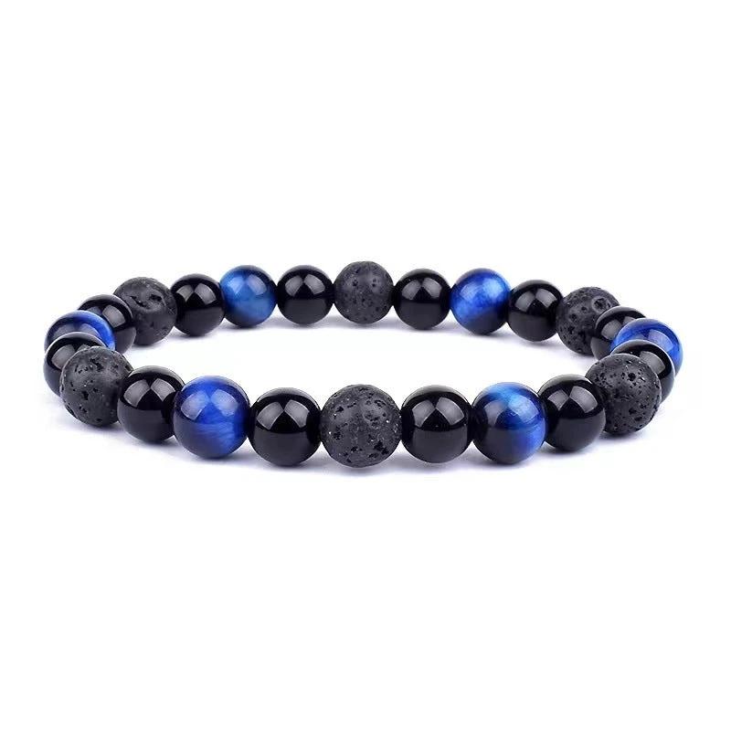 Versatile Natural Stone Bracelet for Home Use, 8mm by BowLift