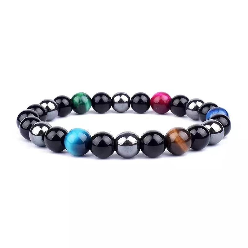 Versatile Natural Stone Bracelet for Home Use, 8mm by BowLift