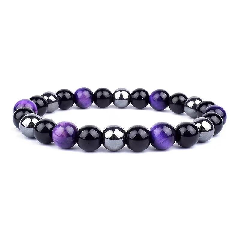 Versatile Natural Stone Bracelet for Home Use, 8mm by BowLift