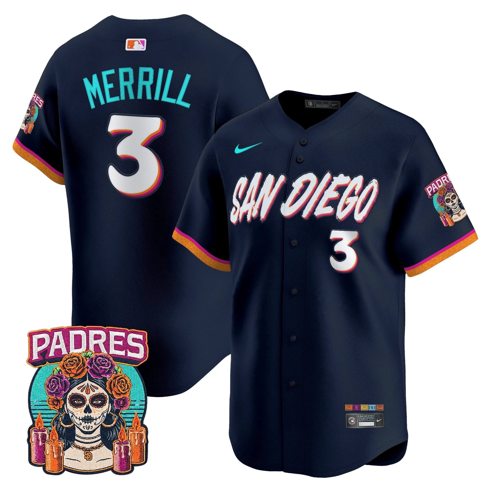 SD 2026 City Connect Vapor Premier Limited Jersey - All Stitched by Digigearus