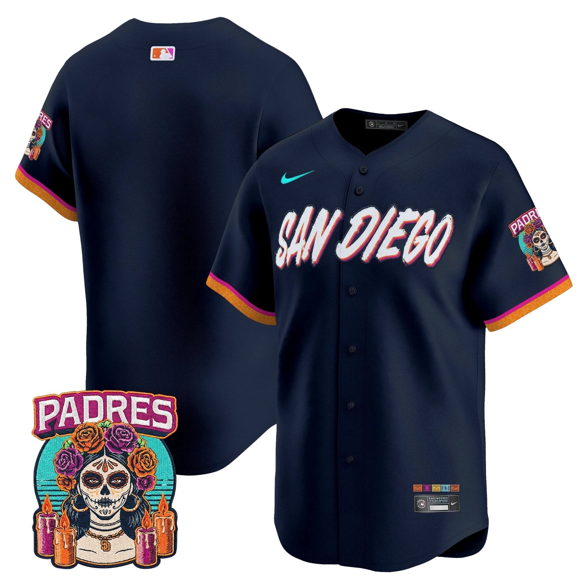 SD 2026 City Connect Vapor Premier Limited Jersey - All Stitched by Digigearus