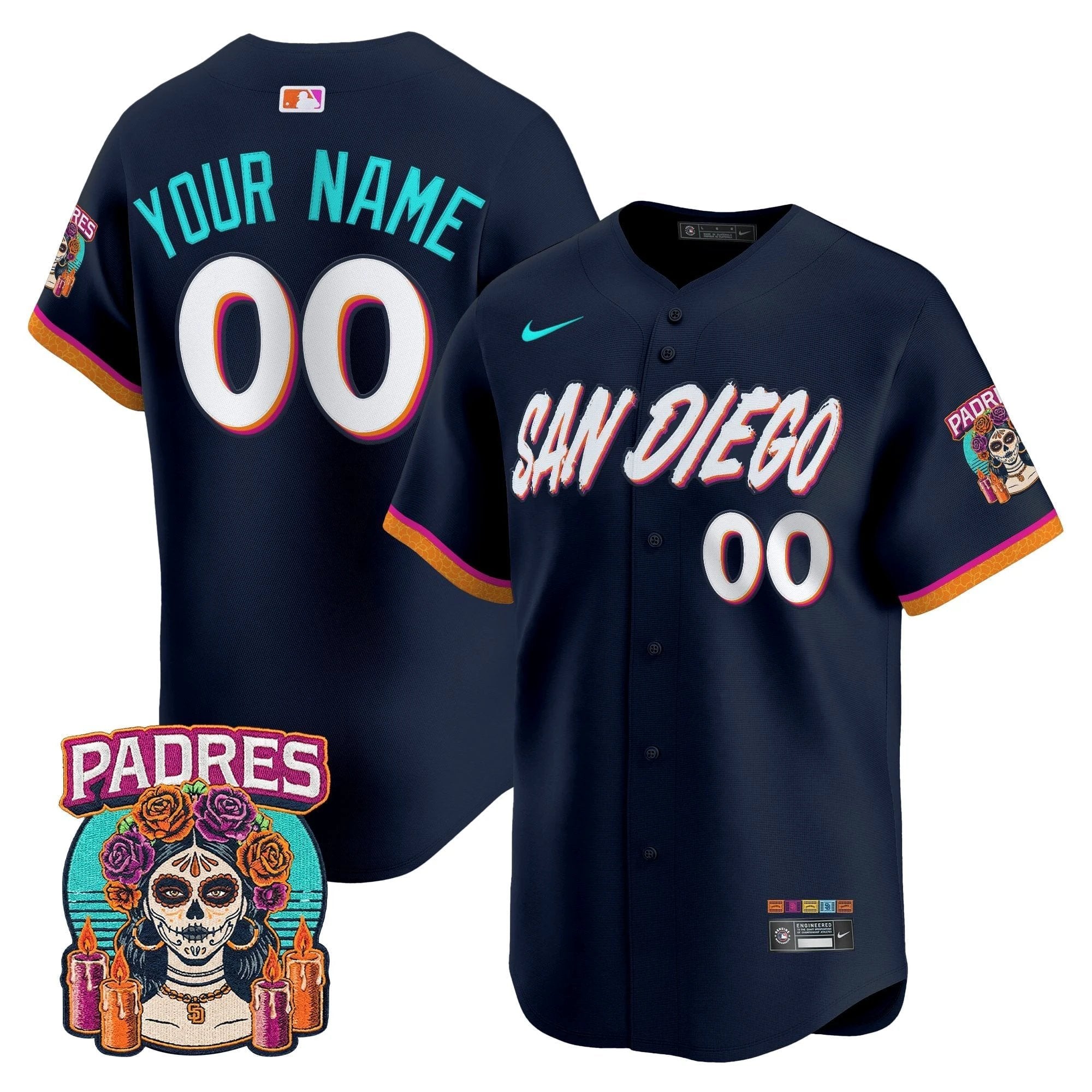 SD 2026 City Connect Vapor Premier Limited Custom Jersey - All Stitched by Digigearus
