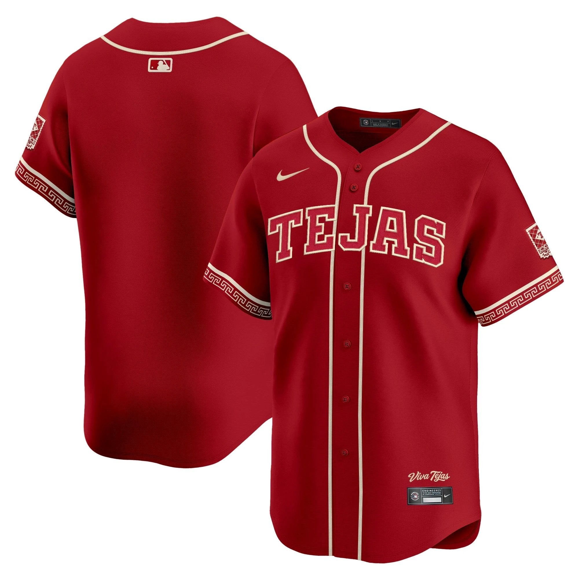 TEX 2026 City Connect Vapor Premier Limited Jersey - All Stitched by Texas Rangers