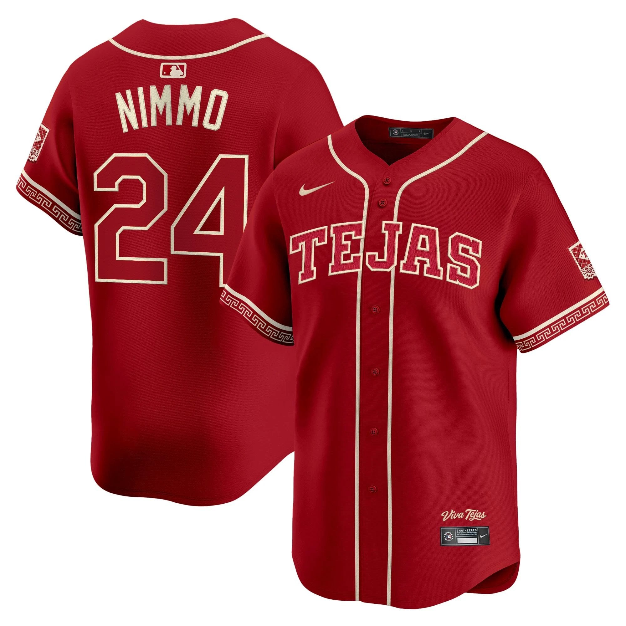 TEX 2026 City Connect Vapor Premier Limited Jersey - All Stitched by Texas Rangers