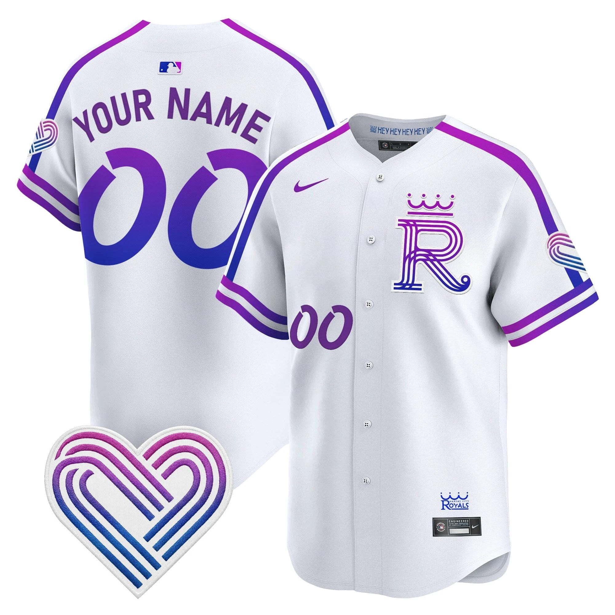 KC 2026 City Connect Vapor Premier Limited Custom Jersey - All Stitched by Kansas City Royals
