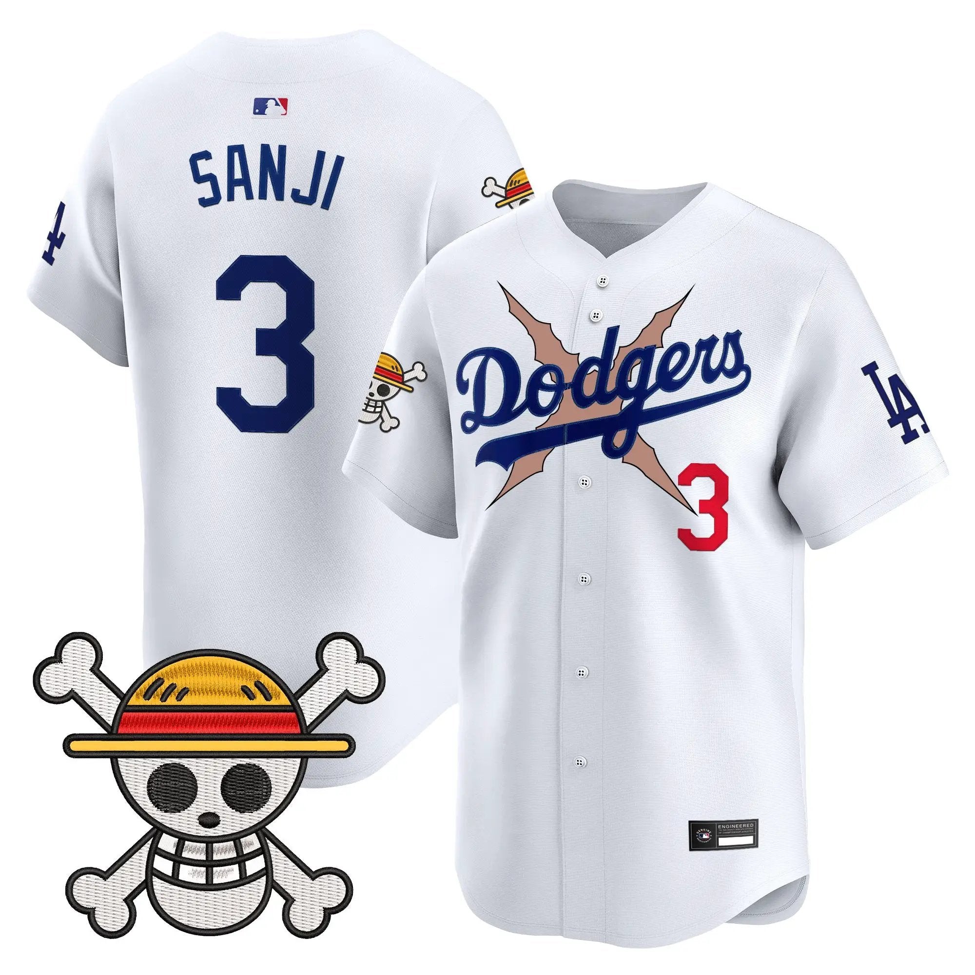 LAD x One Piece Vapor Premier Limited Jersey - Stitched by Digigearus