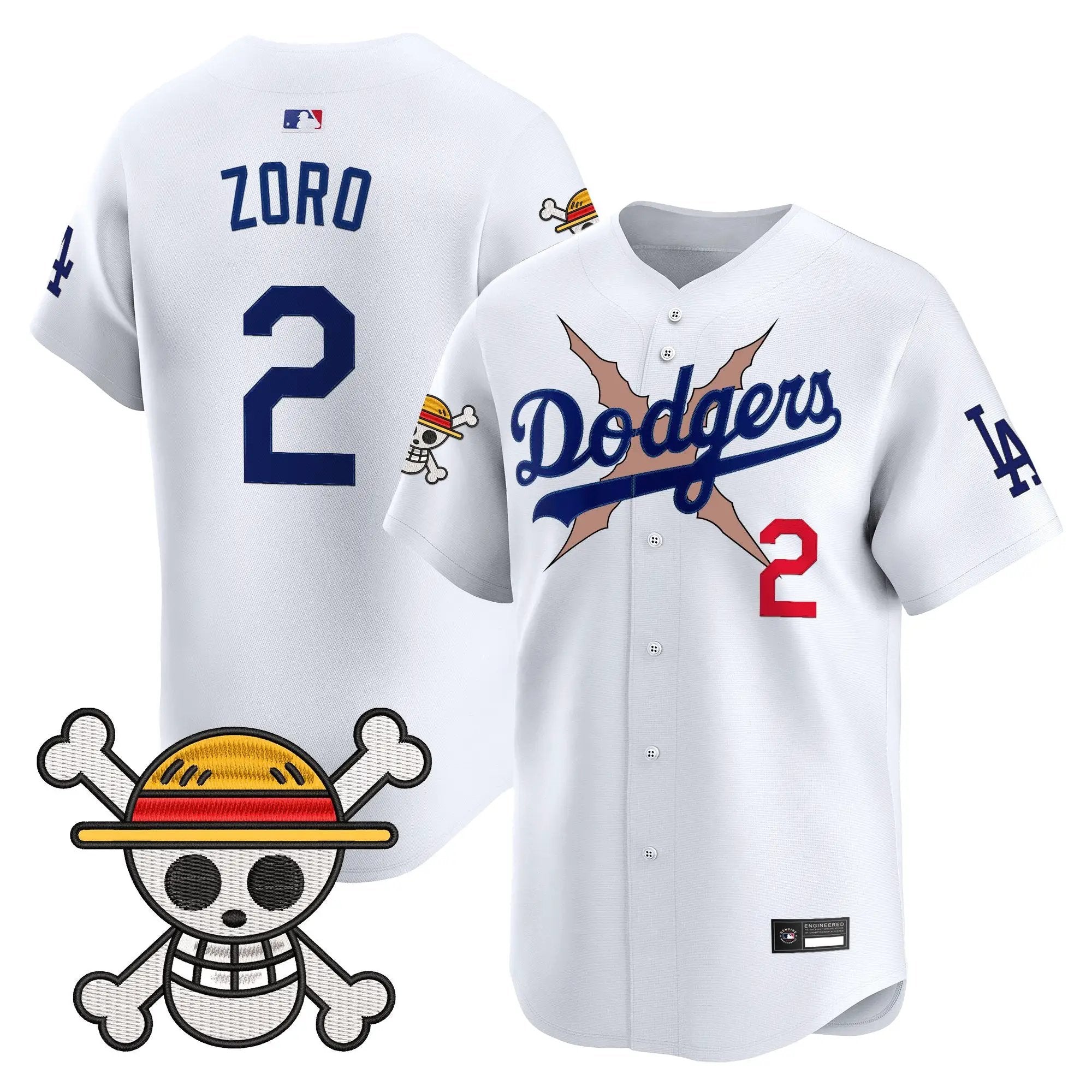 LAD x One Piece Vapor Premier Limited Jersey - Stitched by Digigearus