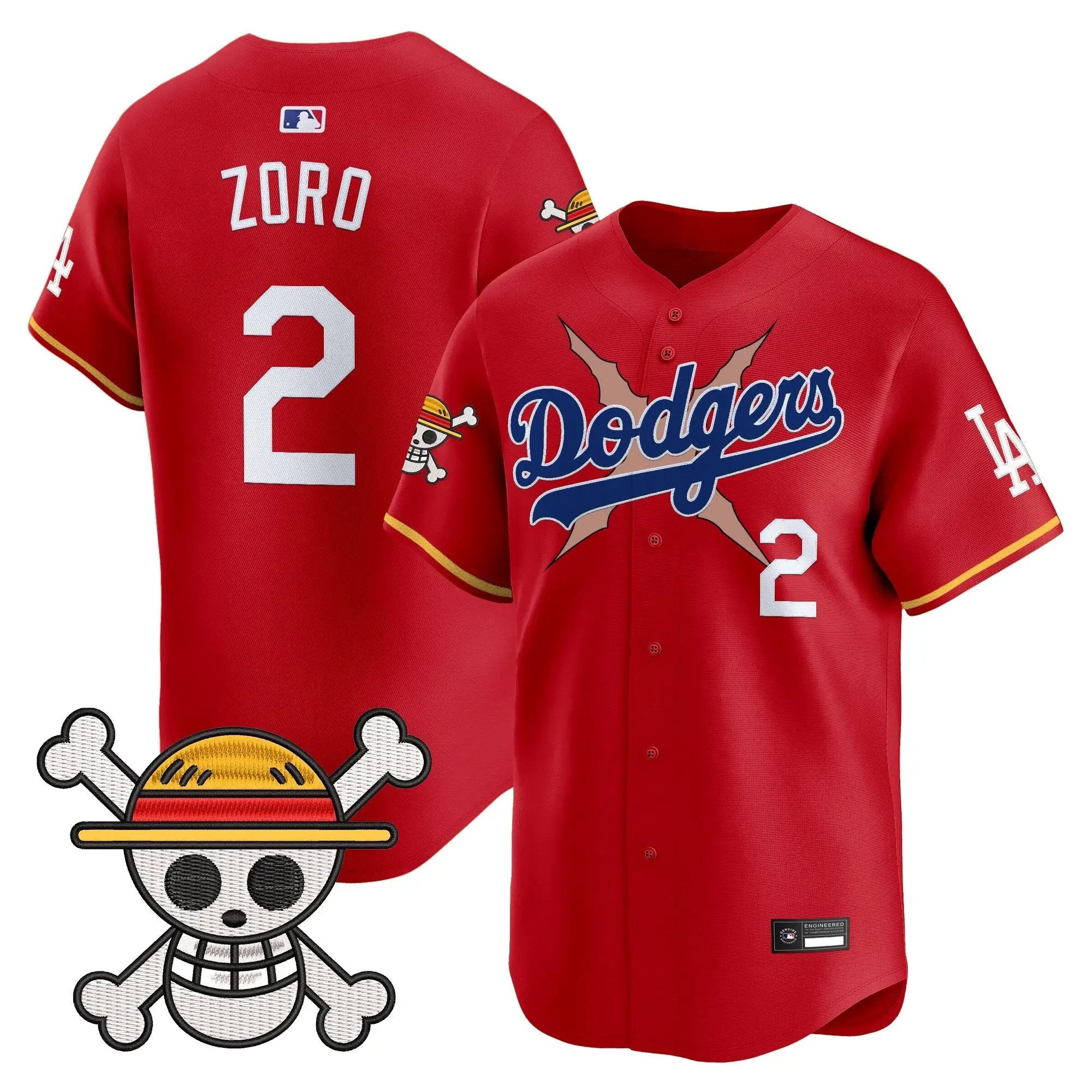 LAD x One Piece Vapor Premier Limited Jersey - Stitched by Digigearus