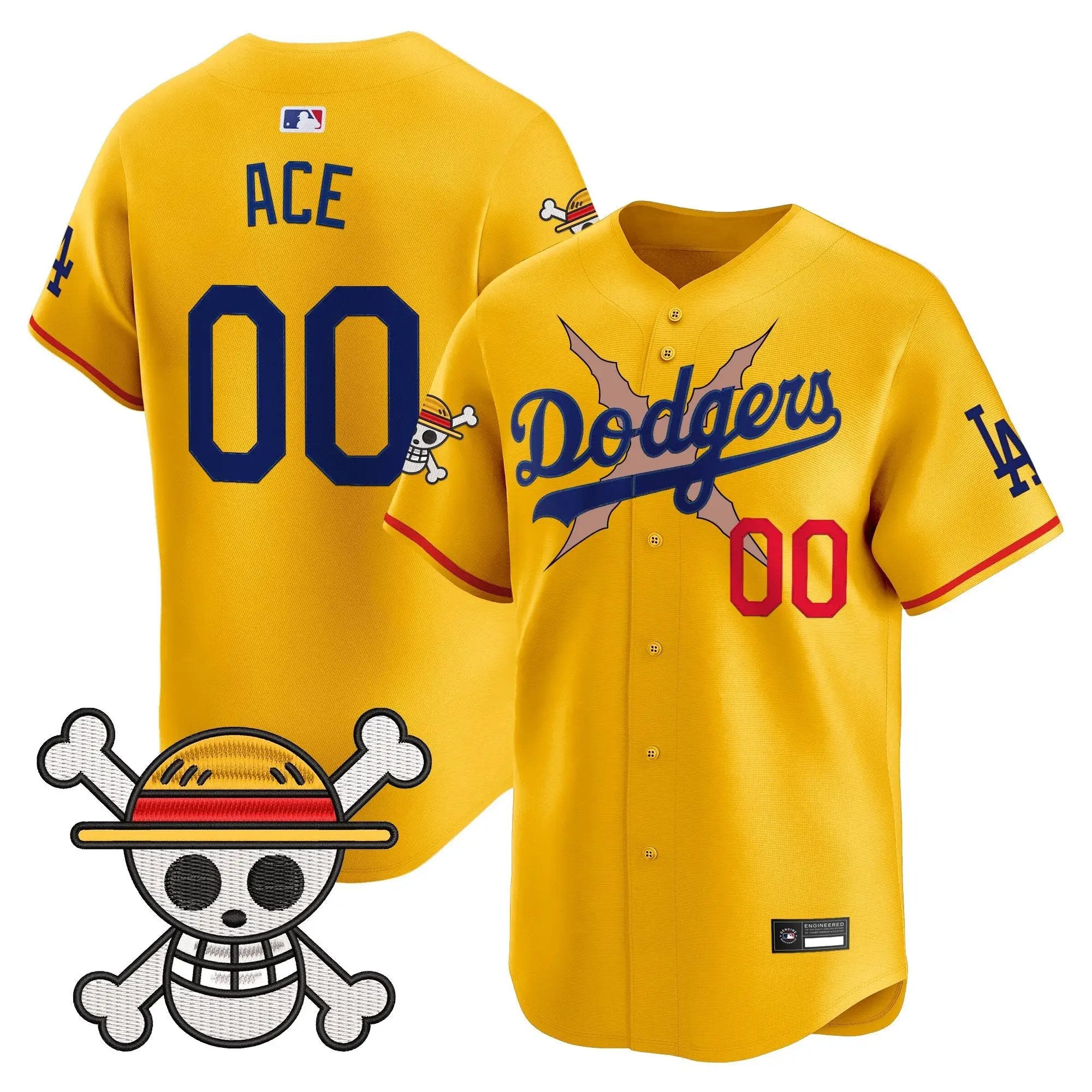 LAD x One Piece Vapor Premier Limited Jersey - Stitched by Digigearus