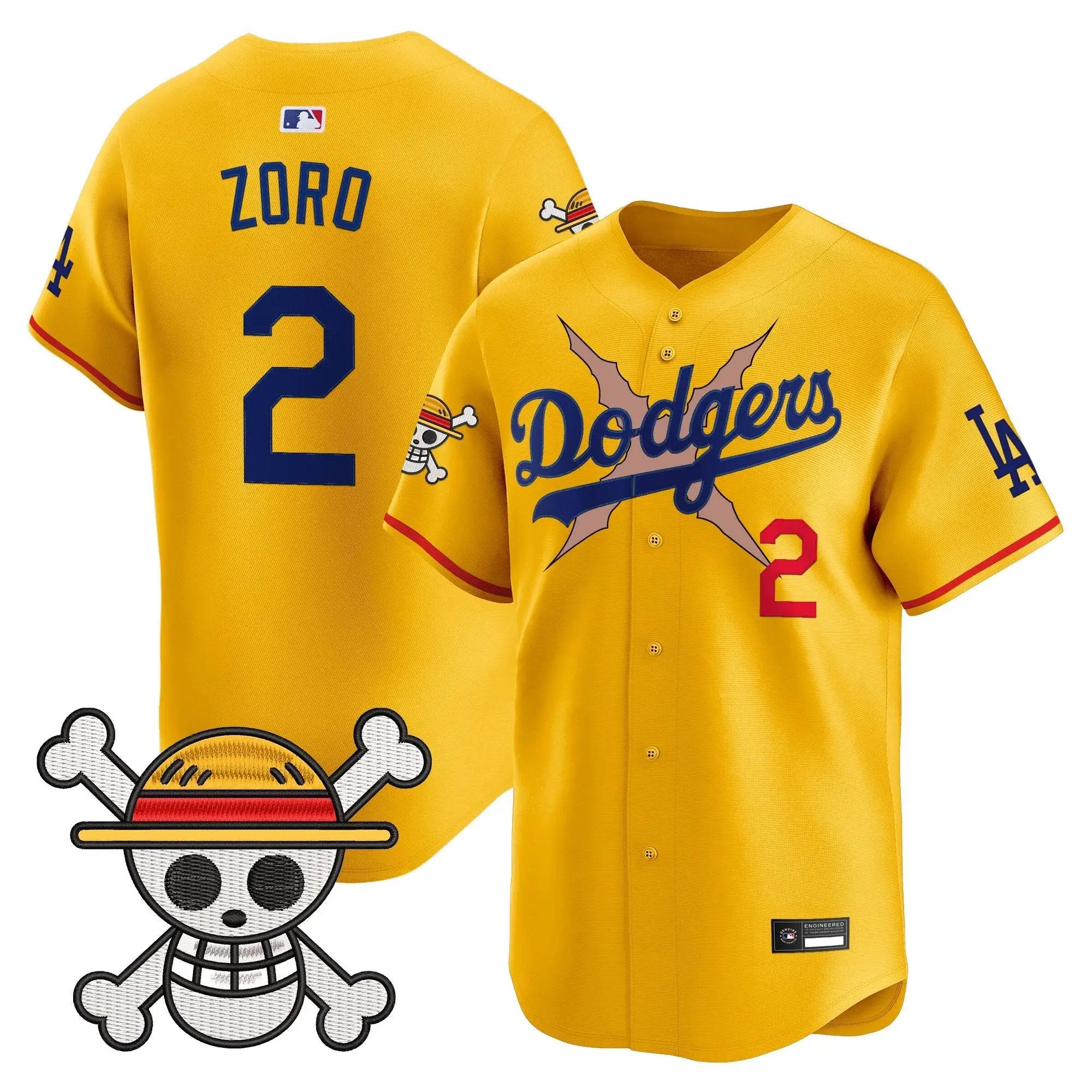 LAD x One Piece Vapor Premier Limited Jersey - Stitched by Digigearus
