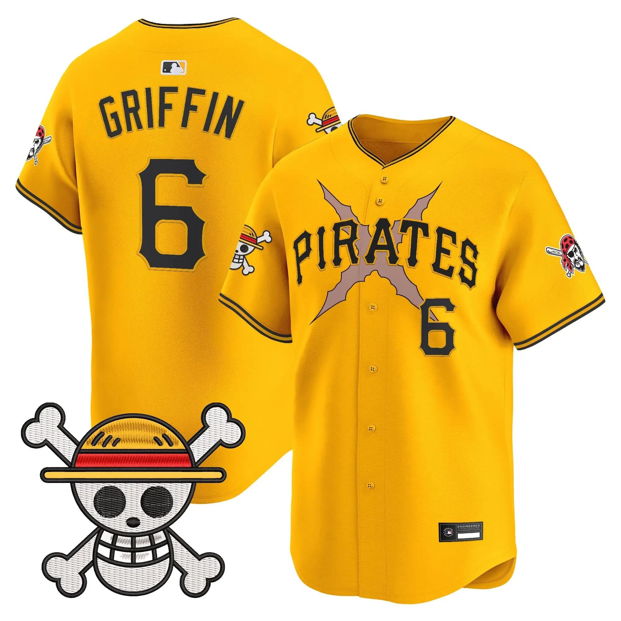 Pittsburgh Pirates x OP Vapor Premier Limited Jersey - Stitched by Pittsburgh Pirates