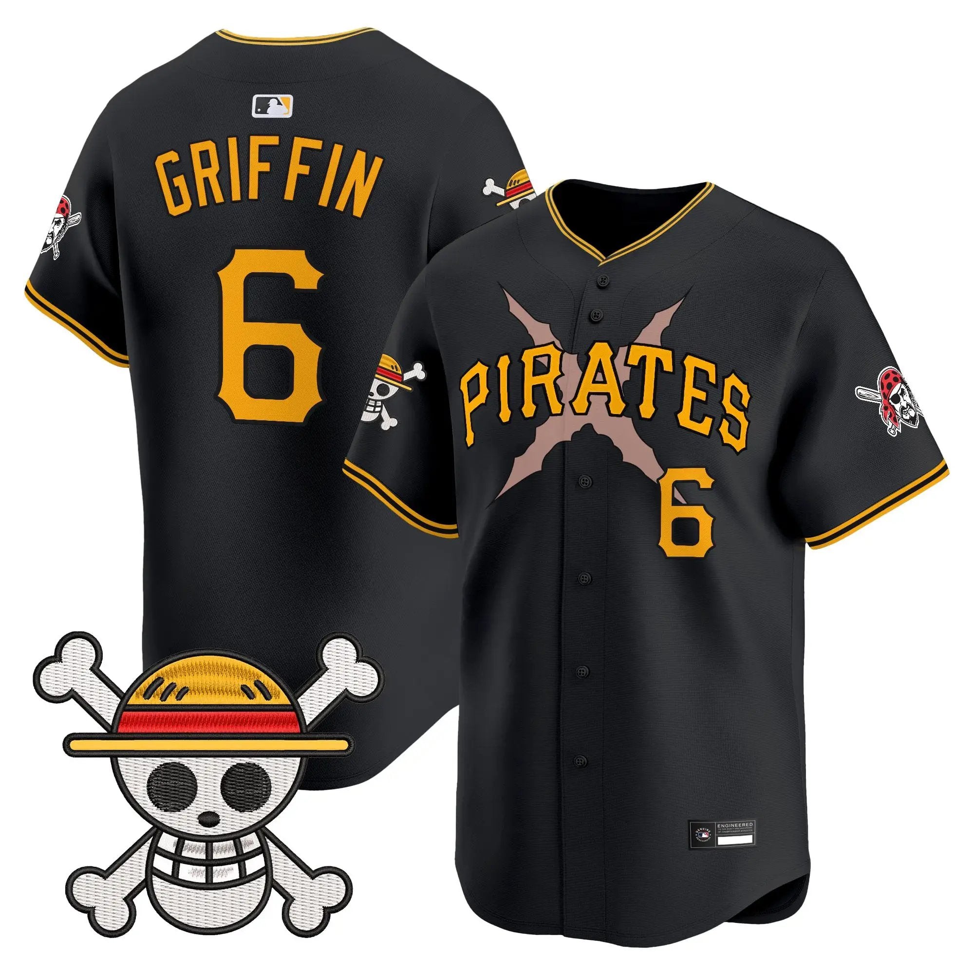 Pittsburgh Pirates x OP Vapor Premier Limited Jersey - Stitched by Pittsburgh Pirates