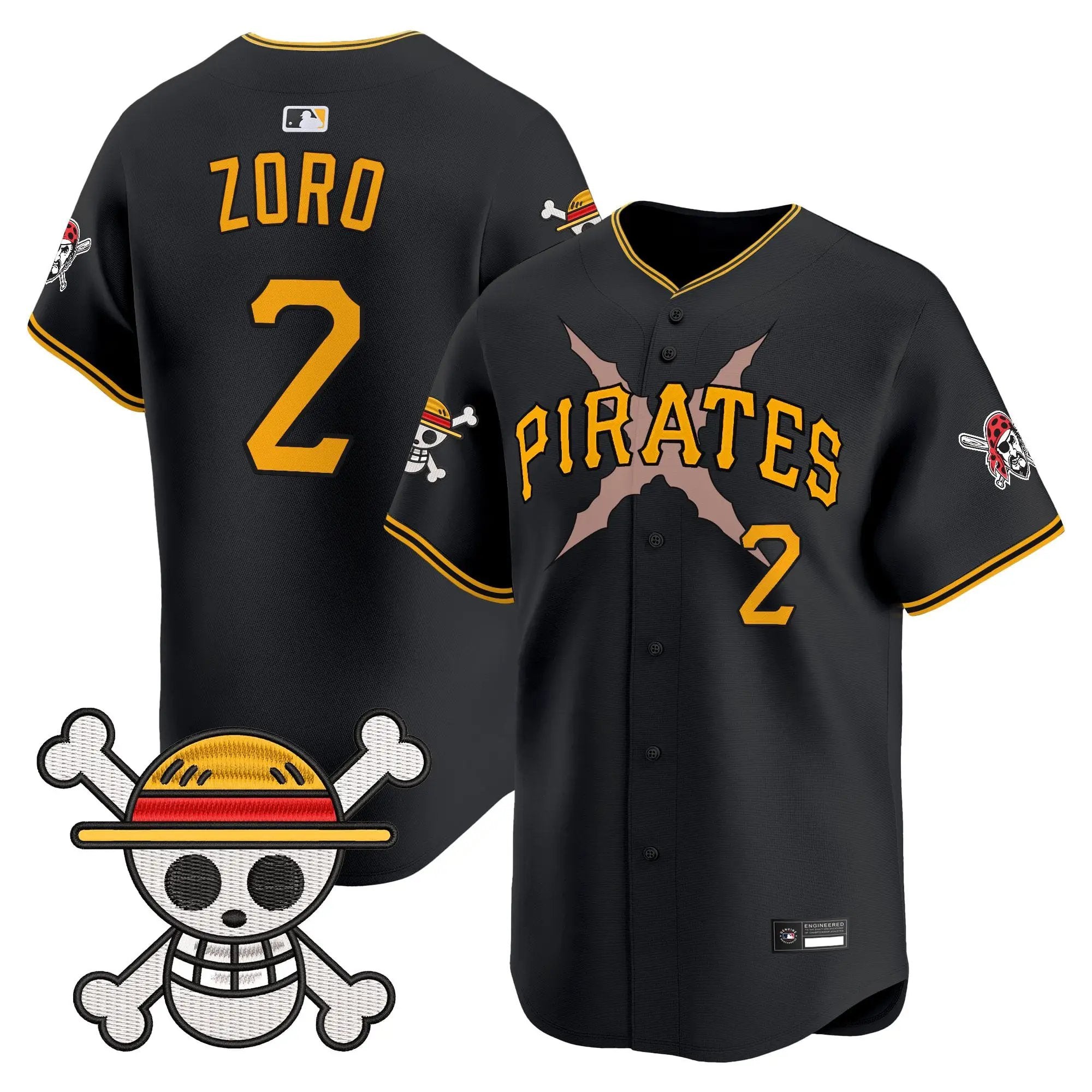 Pittsburgh Pirates x OP Vapor Premier Limited Jersey - Stitched by Pittsburgh Pirates