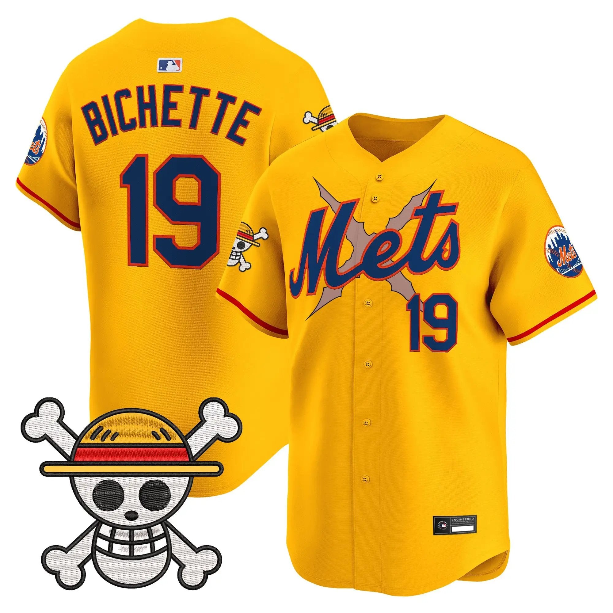 New York Mets x OP Vapor Premier Limited Jersey - Stitched by New York Mets