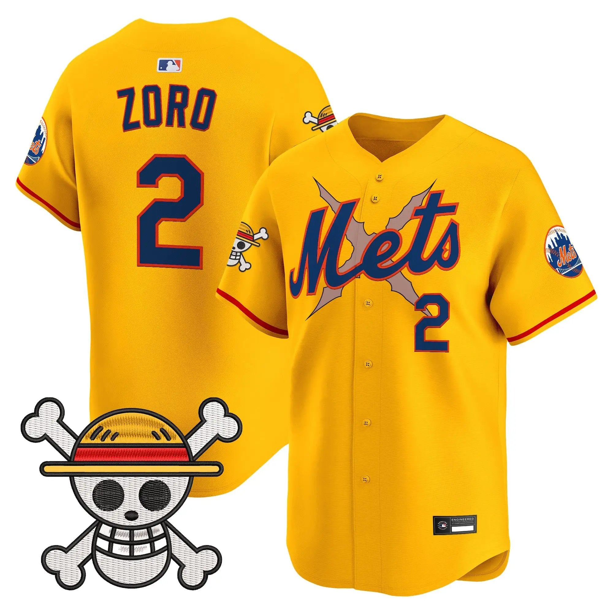 New York Mets x OP Vapor Premier Limited Jersey - Stitched by New York Mets