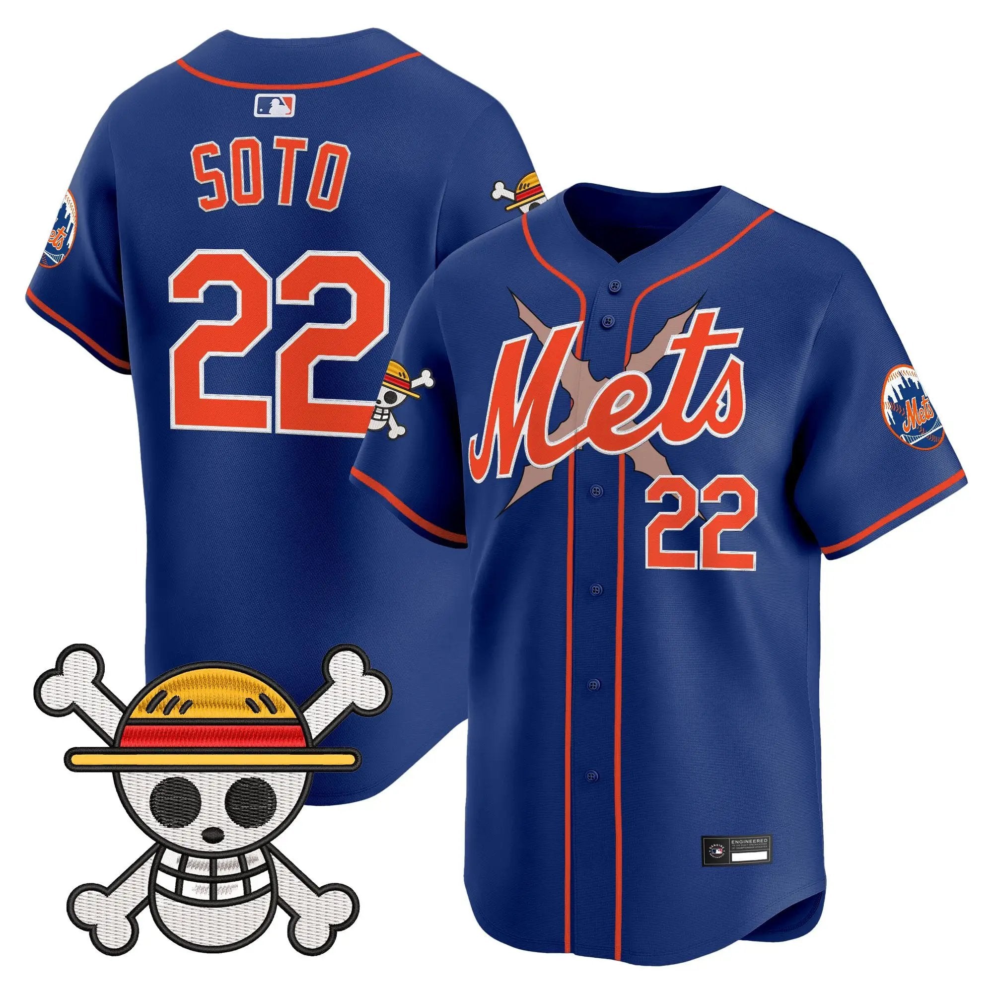 New York Mets x OP Vapor Premier Limited Jersey - Stitched by New York Mets