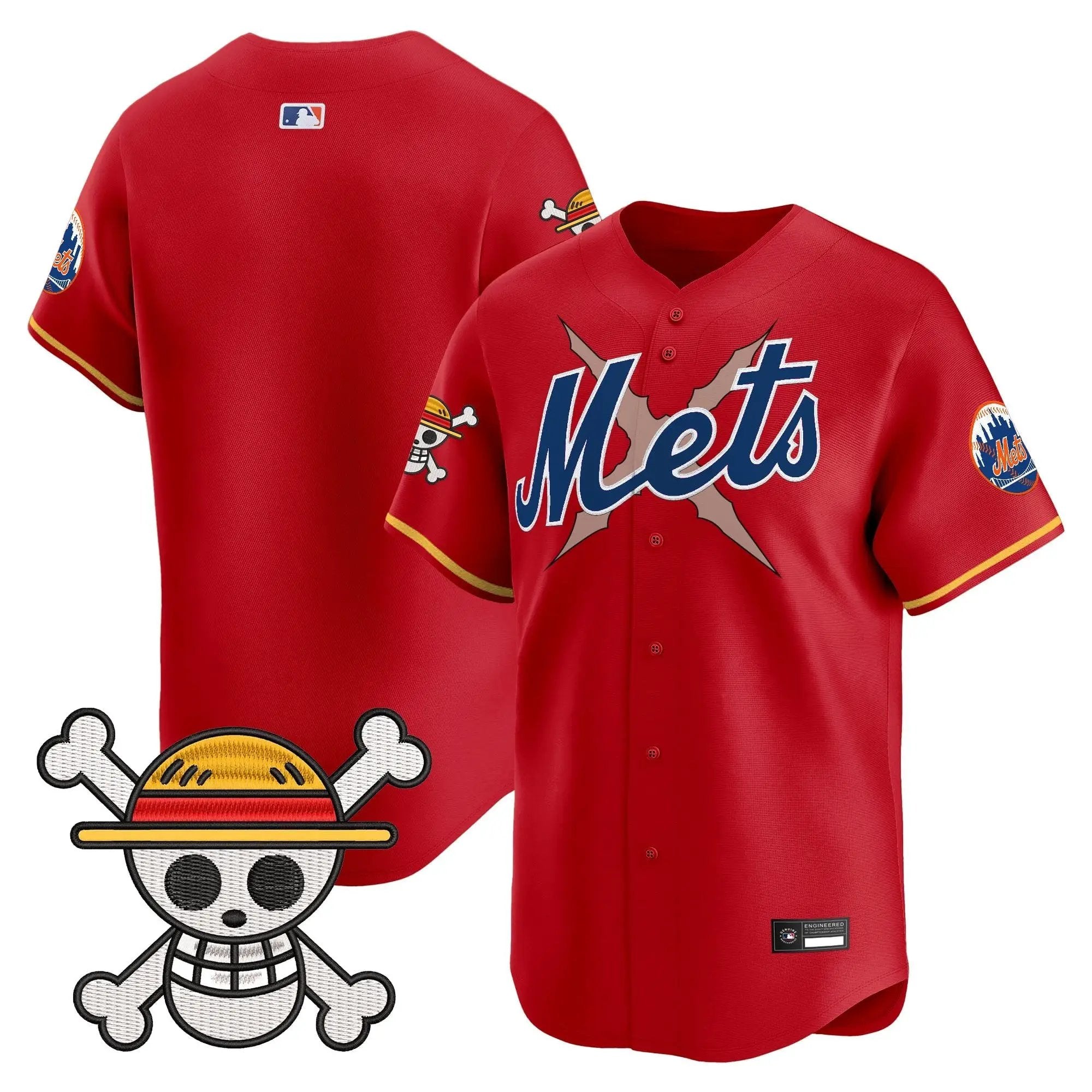 New York Mets x OP Vapor Premier Limited Jersey - Stitched by New York Mets