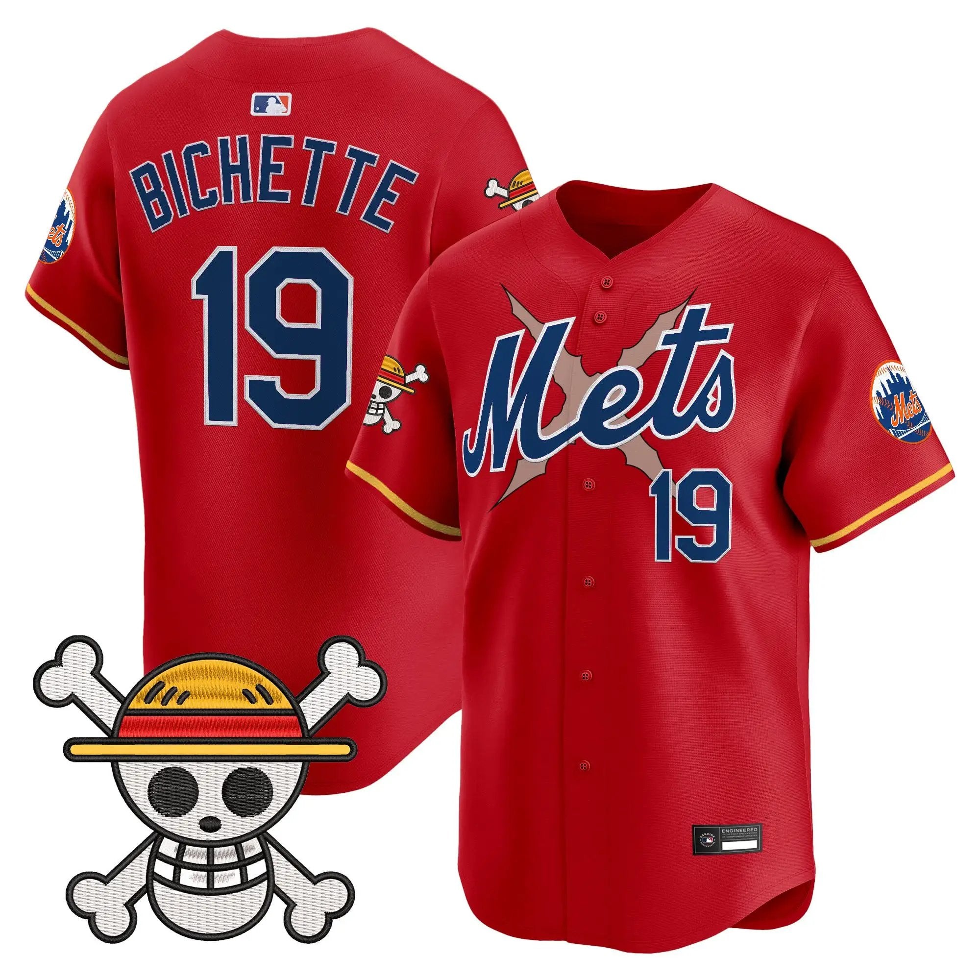 New York Mets x OP Vapor Premier Limited Jersey - Stitched by New York Mets