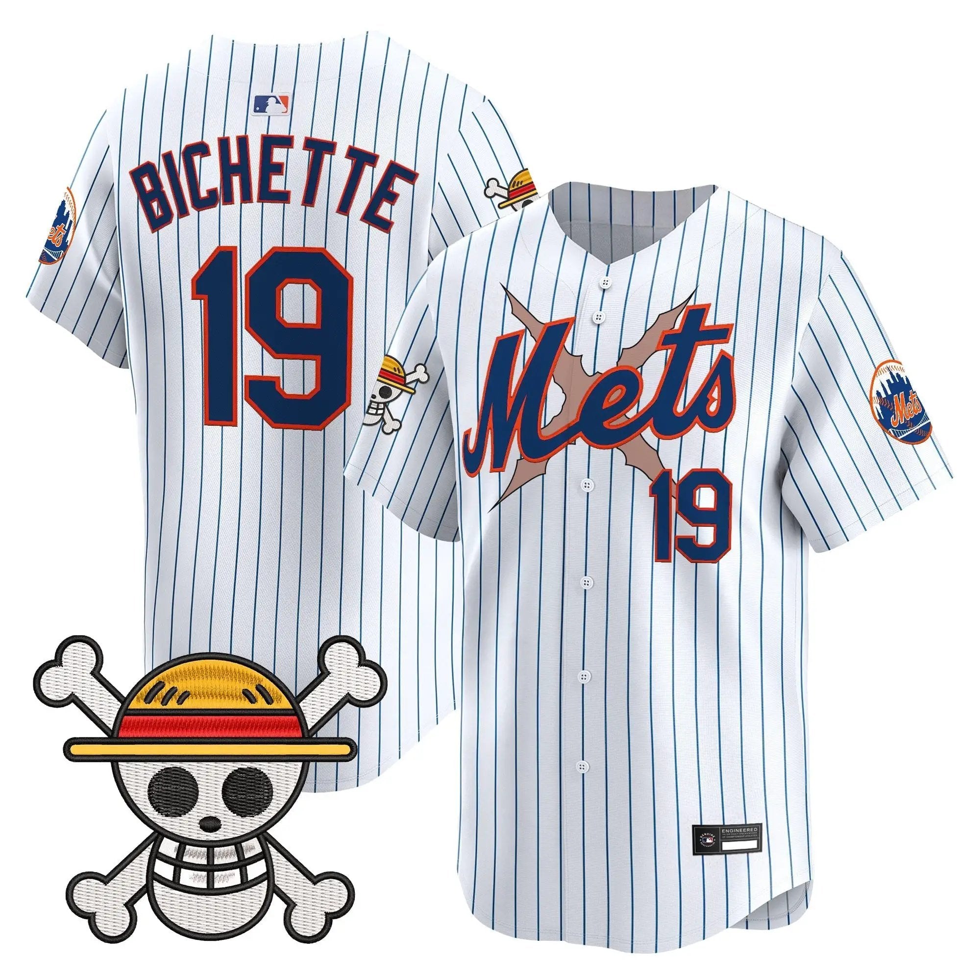 New York Mets x OP Vapor Premier Limited Jersey - Stitched by New York Mets
