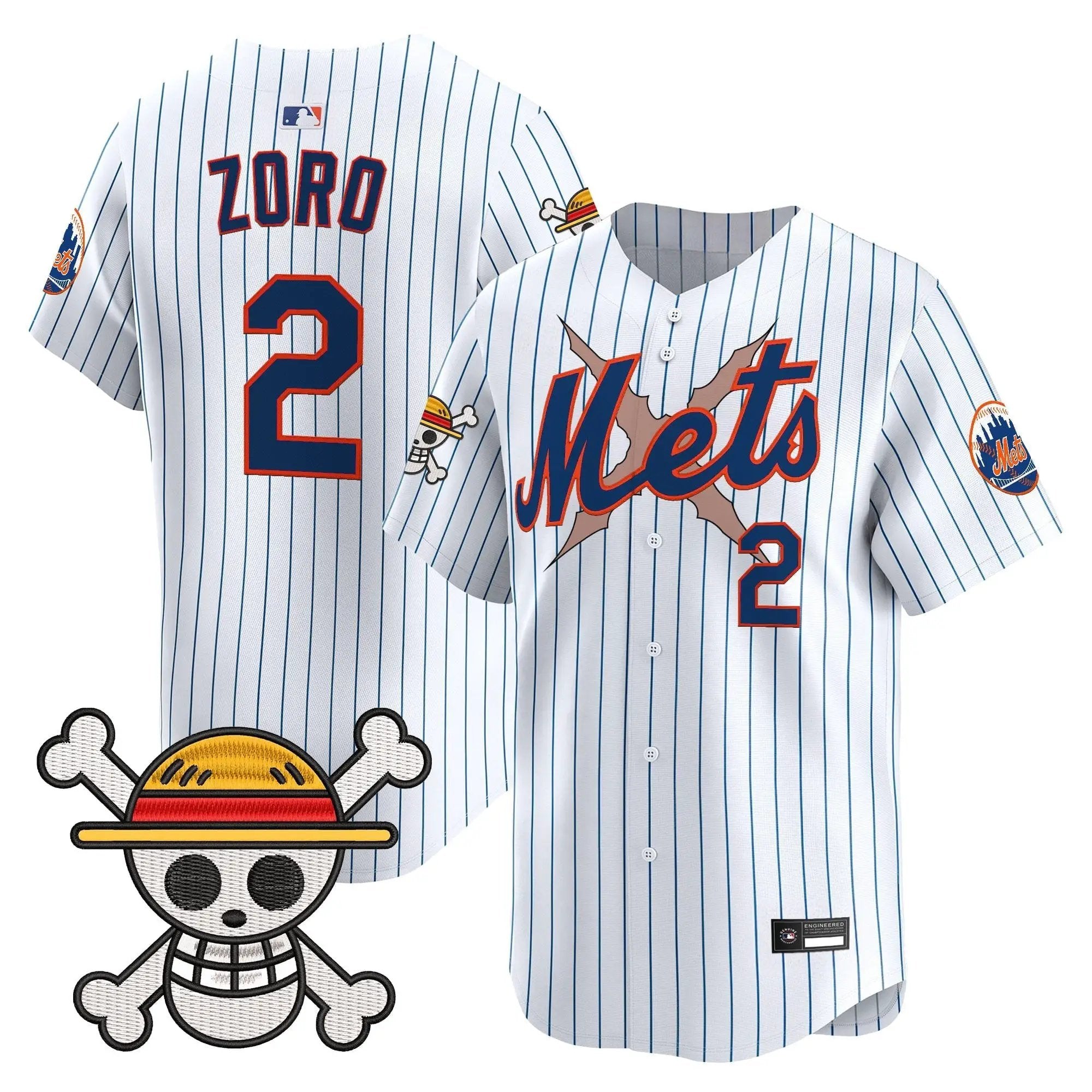 New York Mets x OP Vapor Premier Limited Jersey - Stitched by New York Mets