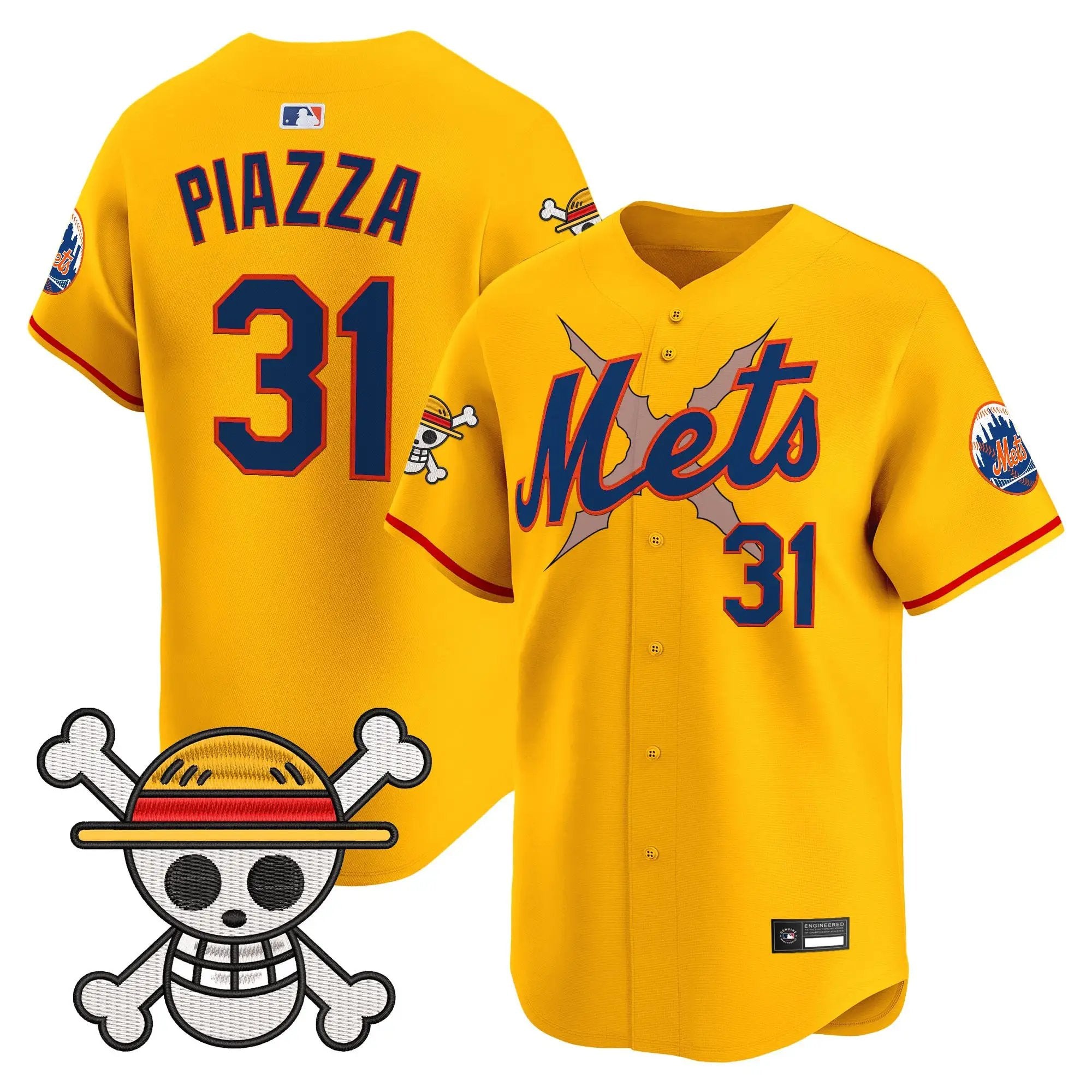 New York Mets x OP Vapor Premier Limited Jersey - Stitched by New York Mets