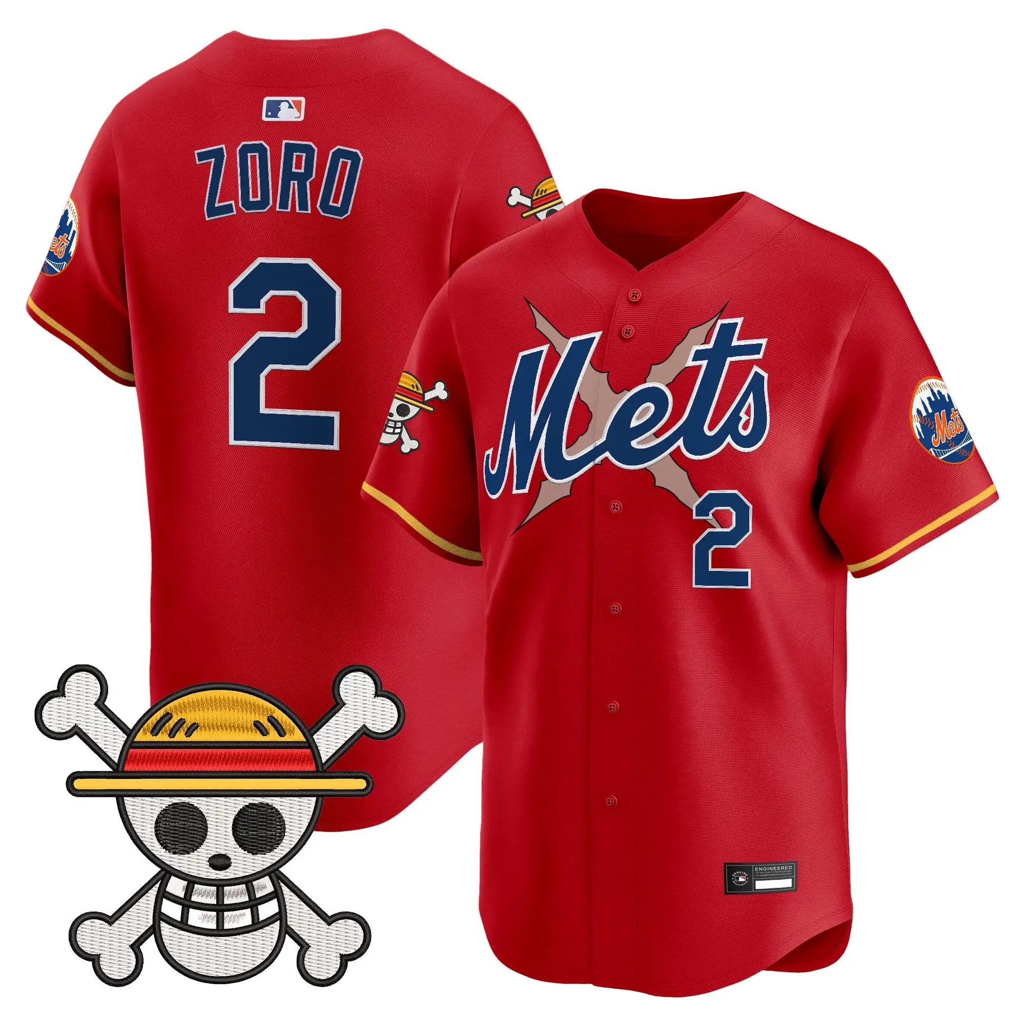 New York Mets x OP Vapor Premier Limited Jersey - Stitched by New York Mets