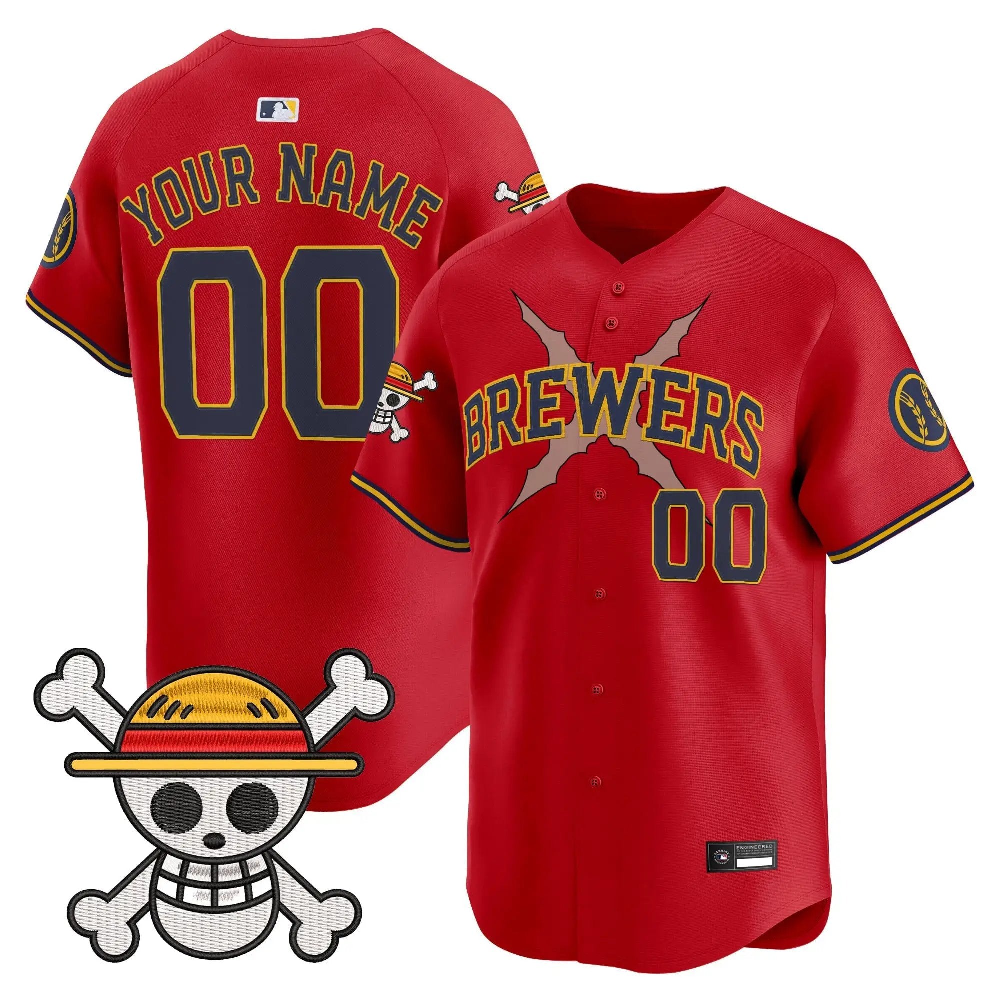 MIL x One Piece Vapor Premier Limited Custom Jersey - Stitched by Digigearus
