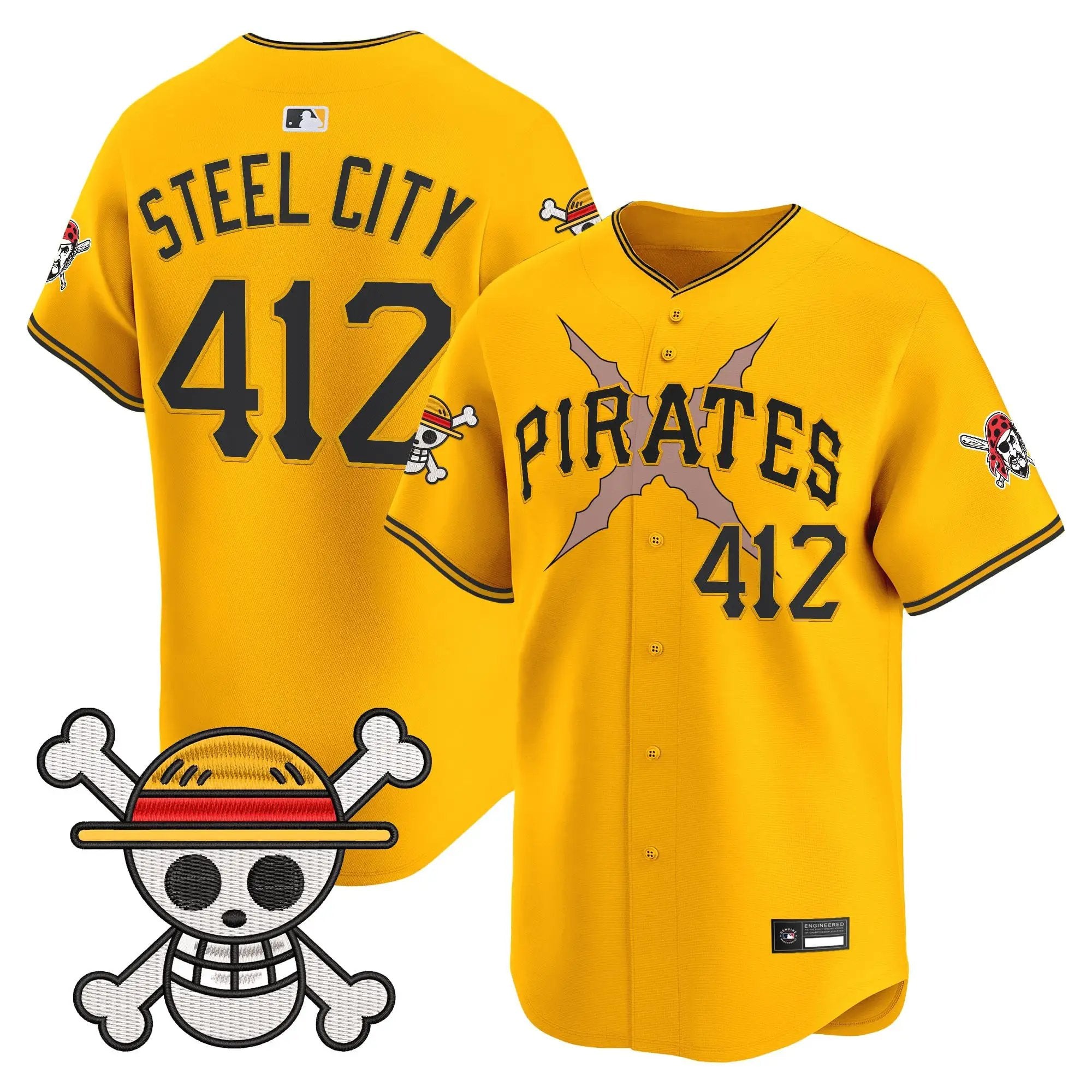Pittsburgh Pirates x OP Vapor Premier Limited Jersey - Stitched by Pittsburgh Pirates