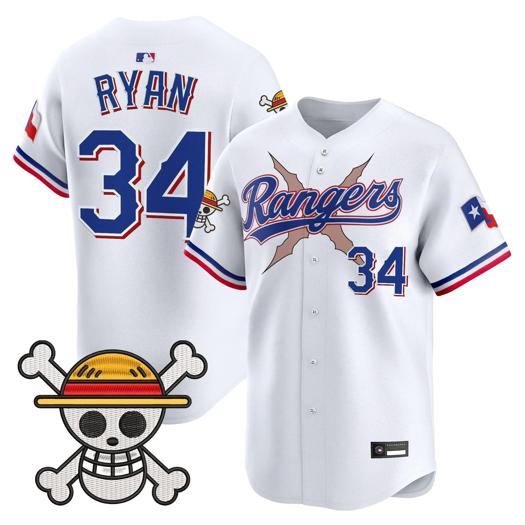 Texas Rangers x OP Vapor Premier Limited Jersey - Stitched by Digigearus