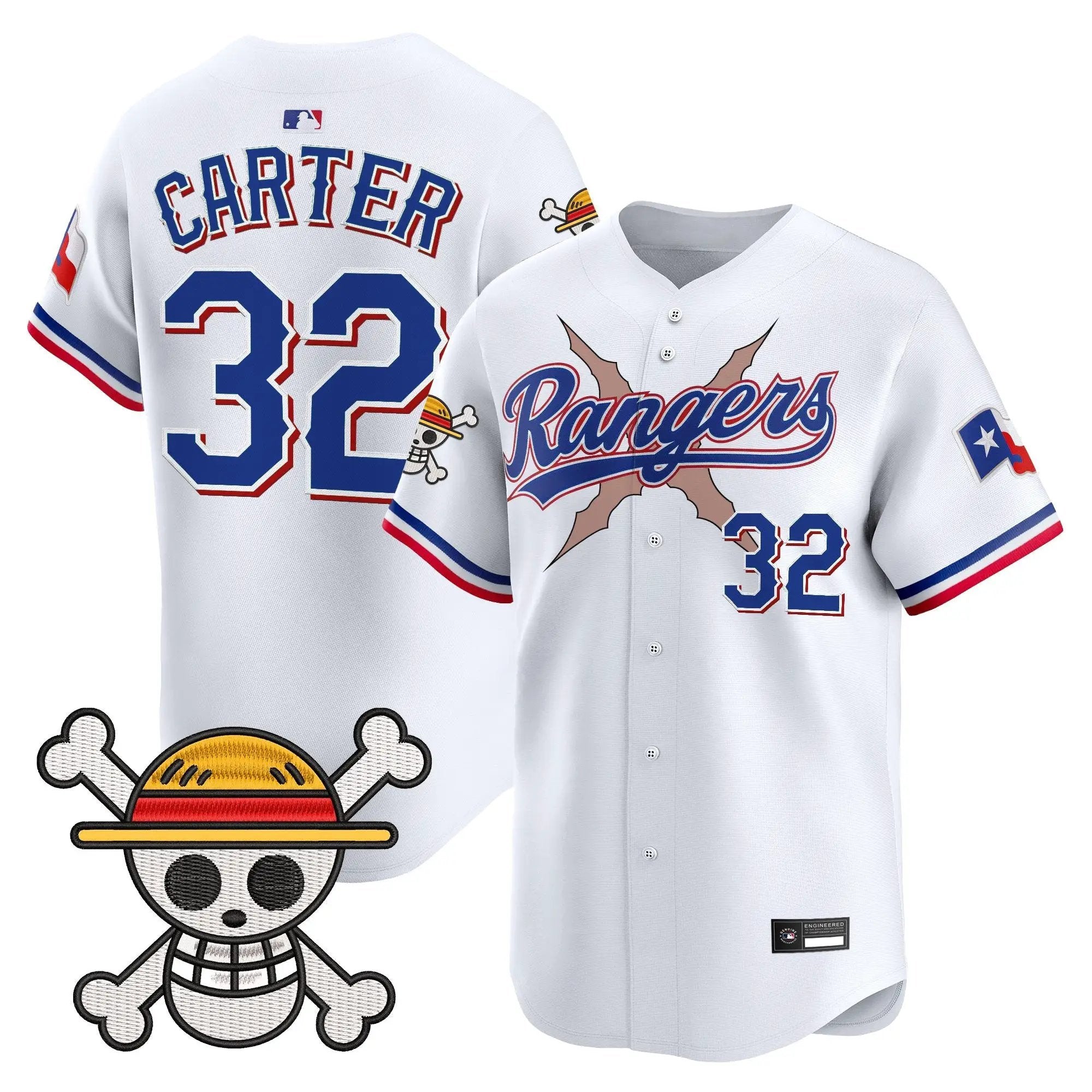 Texas Rangers x OP Vapor Premier Limited Jersey - Stitched by Digigearus