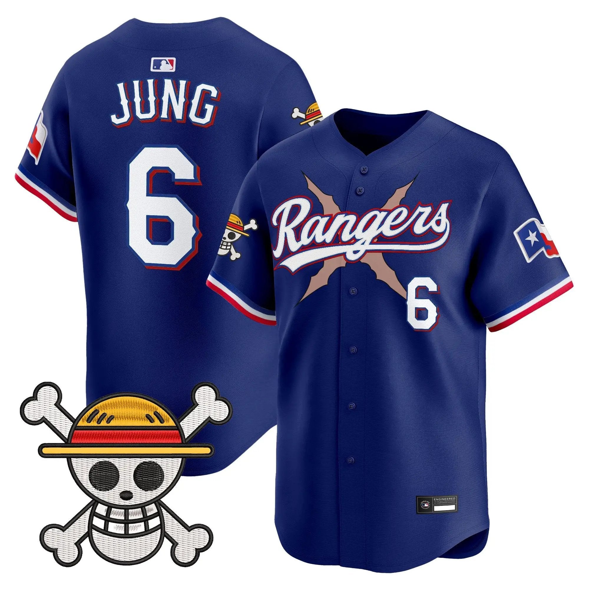 Texas Rangers x OP Vapor Premier Limited Jersey - Stitched by Digigearus