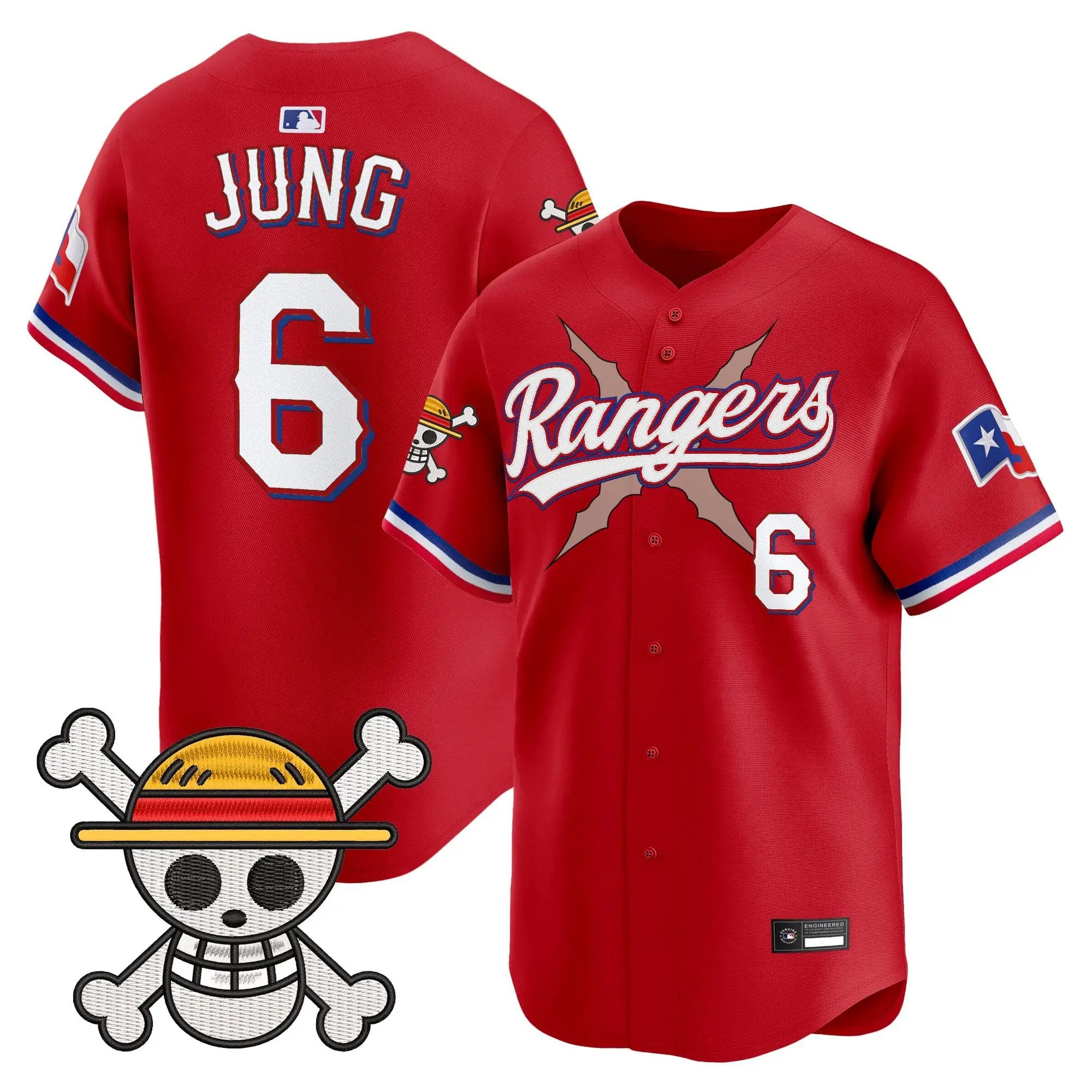 Texas Rangers x OP Vapor Premier Limited Jersey - Stitched by Digigearus
