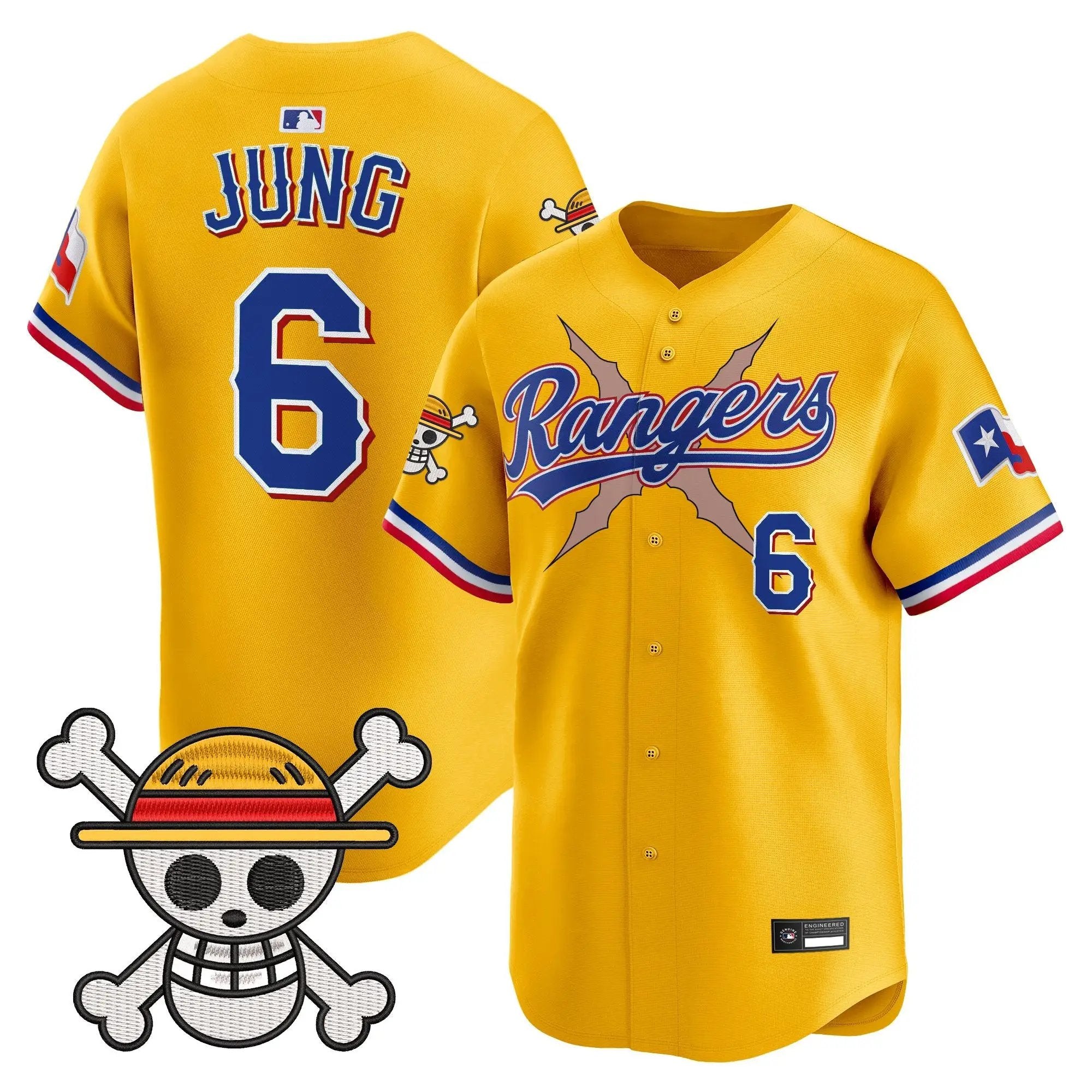 Texas Rangers x OP Vapor Premier Limited Jersey - Stitched by Digigearus