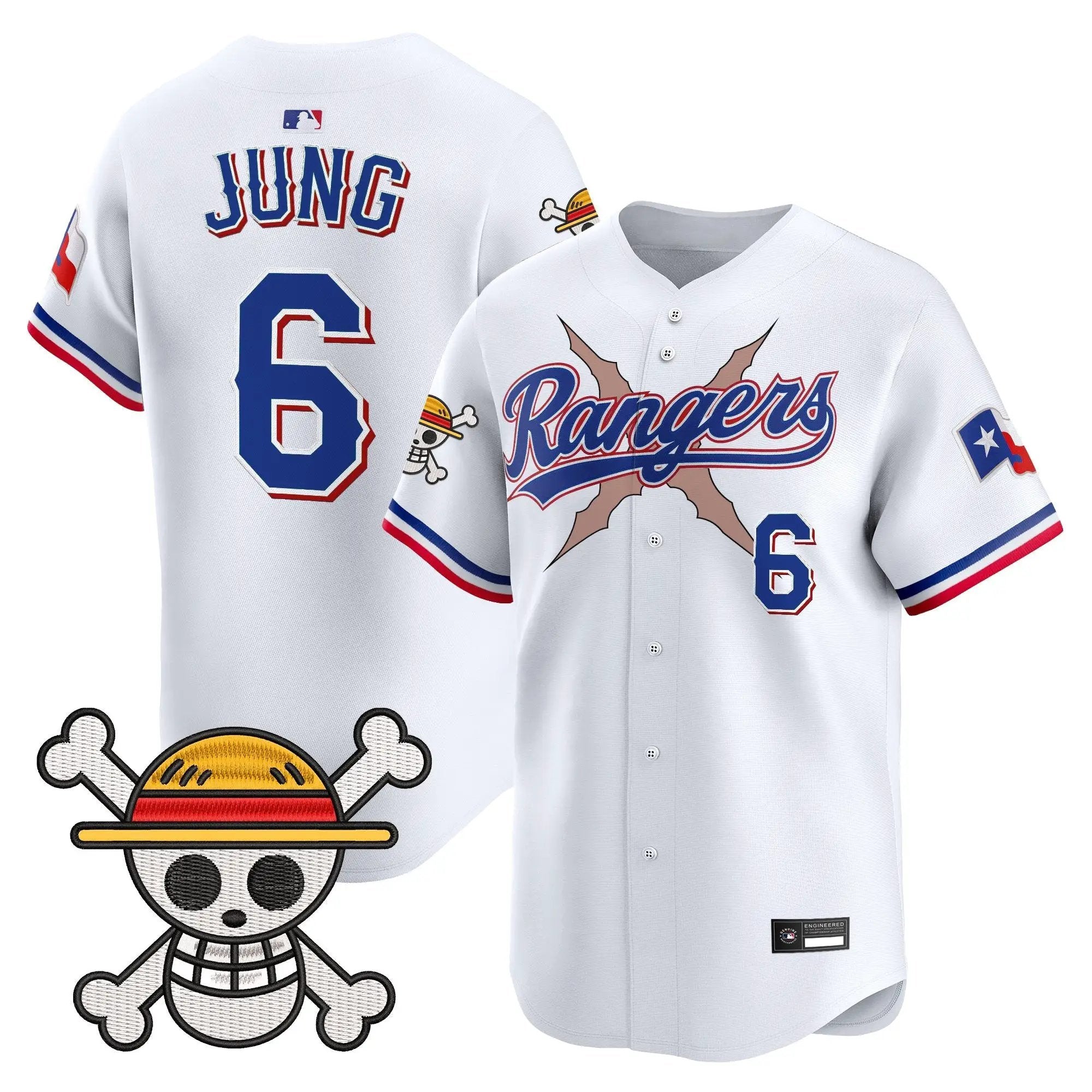 Texas Rangers x OP Vapor Premier Limited Jersey - Stitched by Digigearus