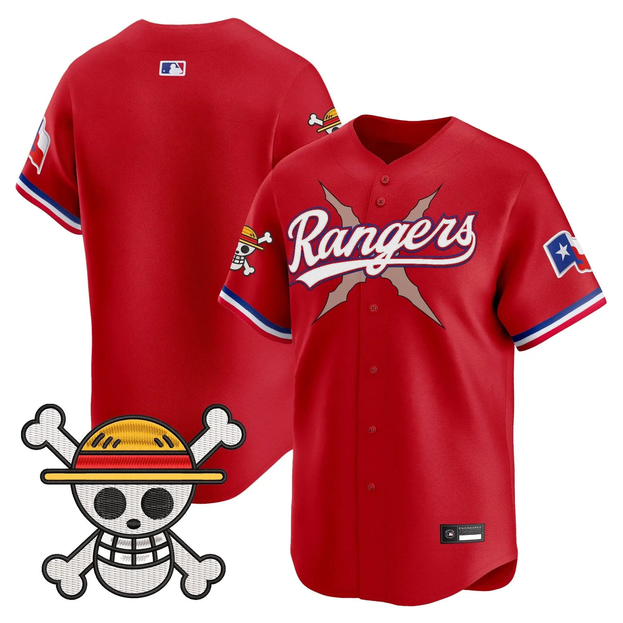 Texas Rangers x OP Vapor Premier Limited Jersey - Stitched by Digigearus
